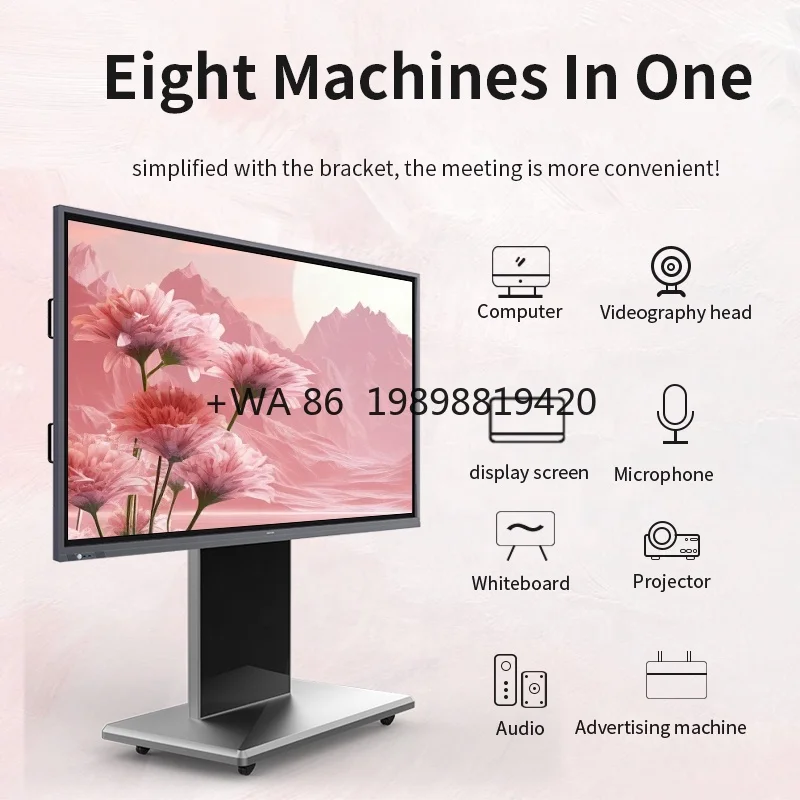 

Интерактивная доска с разрешением 4K Интерактивная доска Универсальный сенсорный ЖК-экран