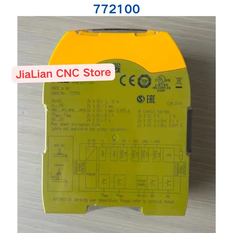 Brand New Original safety relay PNOZ m B0 772100 safety relay  1 piece