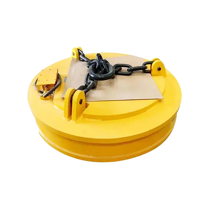 Popular Efficient Circular Magnetic Scrap Lifting Magnet Scrap Iron Lifting Magnetic Suction Cup for Small Businesses