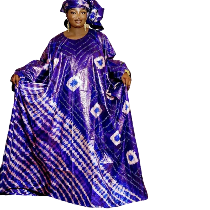

Opulent African Printed All-Season Maxi Robe | Custom New Arrival Plus Size Gown for Milestone Birthdays & Galas