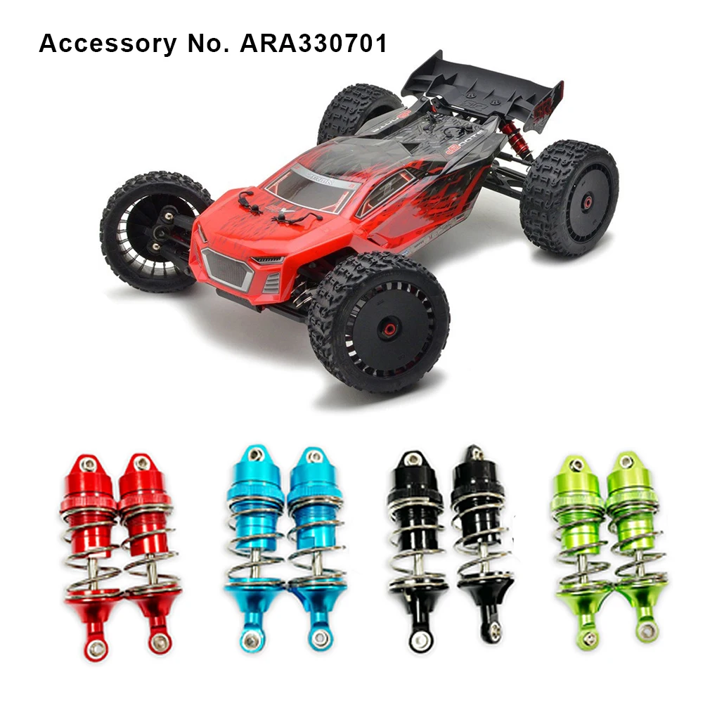 RCGOFOLLOW 1/8 Aluminum Alloy Wear-resistant Front Rear Shock Absorber Rc Front Rear Shock Absorber For ARRMA VENDETTA