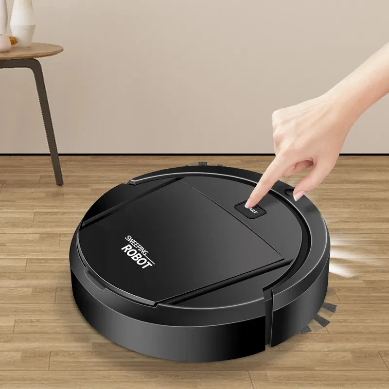 2024 New Automatic Robot Vacuum Cleaner Smart Sweeping Dry Wet Cleaning Machine Charging Intelligent Vacuum Cleaner for Home 202