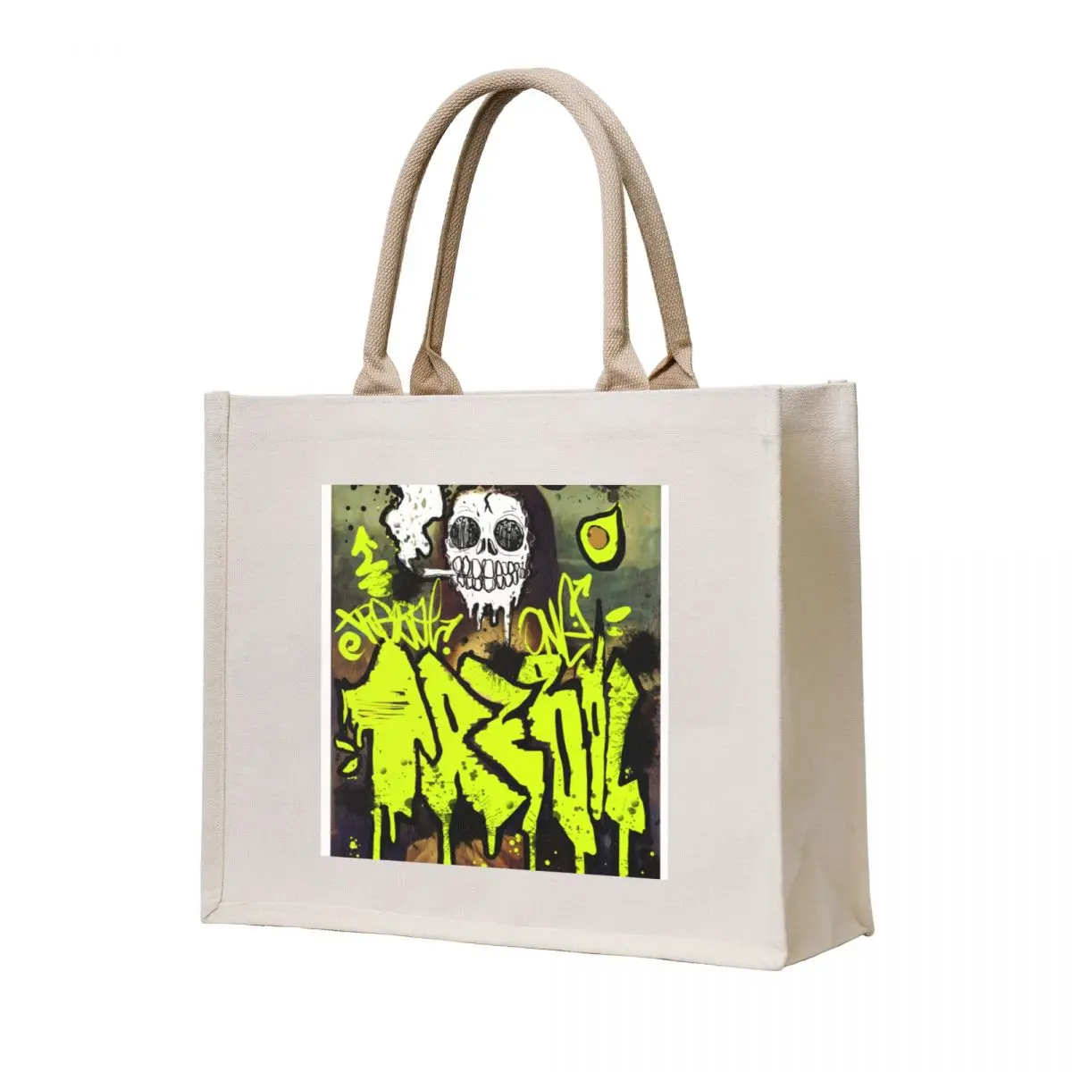

mona lisa vandal Tote Bag Canvas Eco bag shopping bag