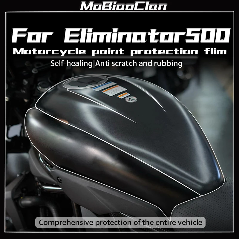 

For Kawasaki Eliminator 500 TPU Invisible Car Cover Body Transparent Protective Film Fuel Tank Sticker Modification Accessories