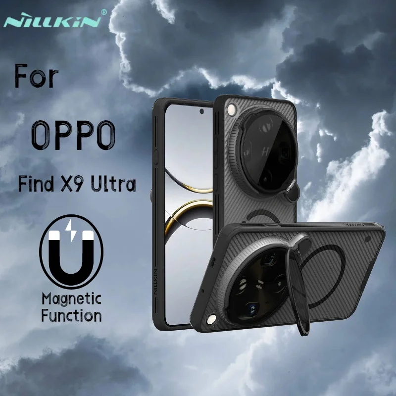 NILLKIN For OPPO Find X9 Ultra Case CamShield Prop Magnetic 