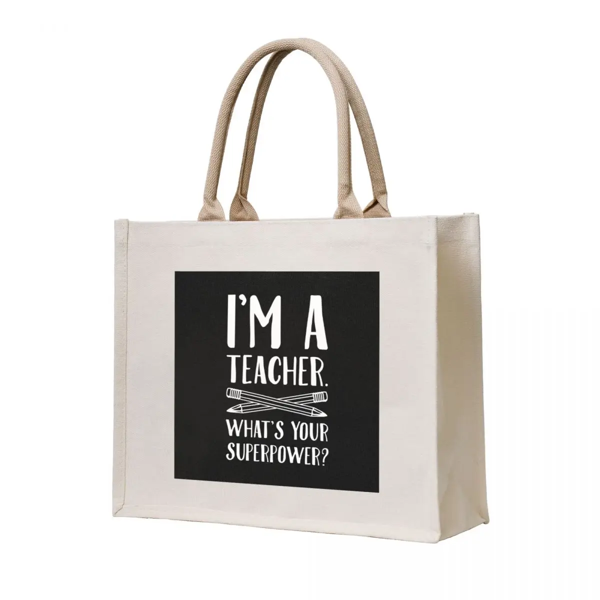 

Teacher Gifts/Funny Gifts - Best Cute Gift for Him, Her, Men, Women, Boyfriend, Girlfriend, Best Friend, Husband, Wife, Tote Bag