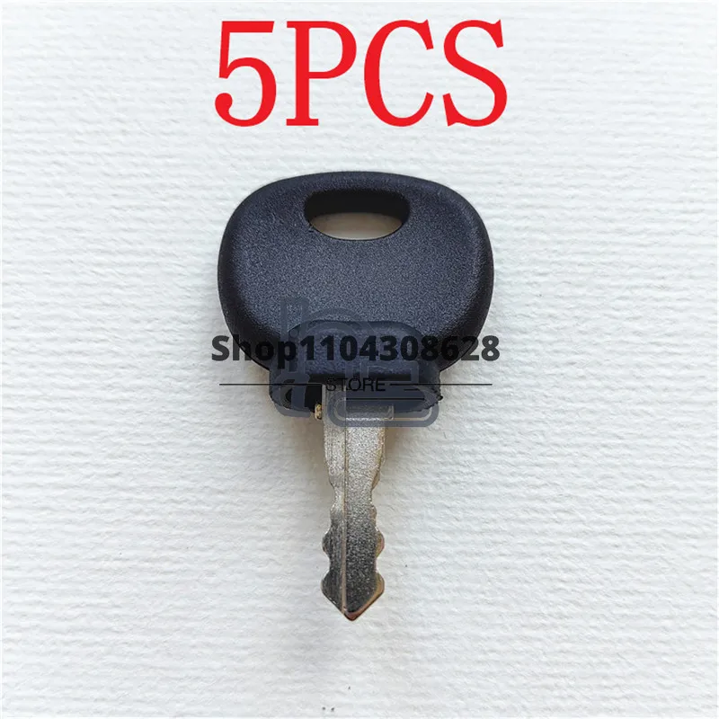 5PCS 14707 Ignition Key for 14607  Bomag Hamm Roller Compaction Equipment New