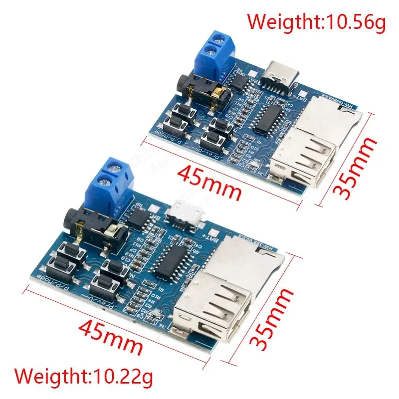 TF card U disk MP3 Format decoder board module amplifier decoding audio Player