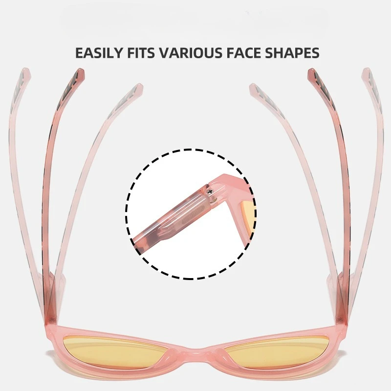 

Fashionable and Personalized Night Vision Reading Glasses Anti Blue Light Brightening and Eye Protection Glasses for Presbyopia