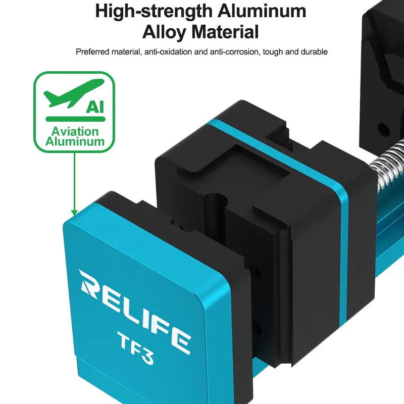 RELIFE TF3 Camera Repair Multi-function Fixture 360° Flexible Spiral Multi-angle Clamping，All-round Repair Tools