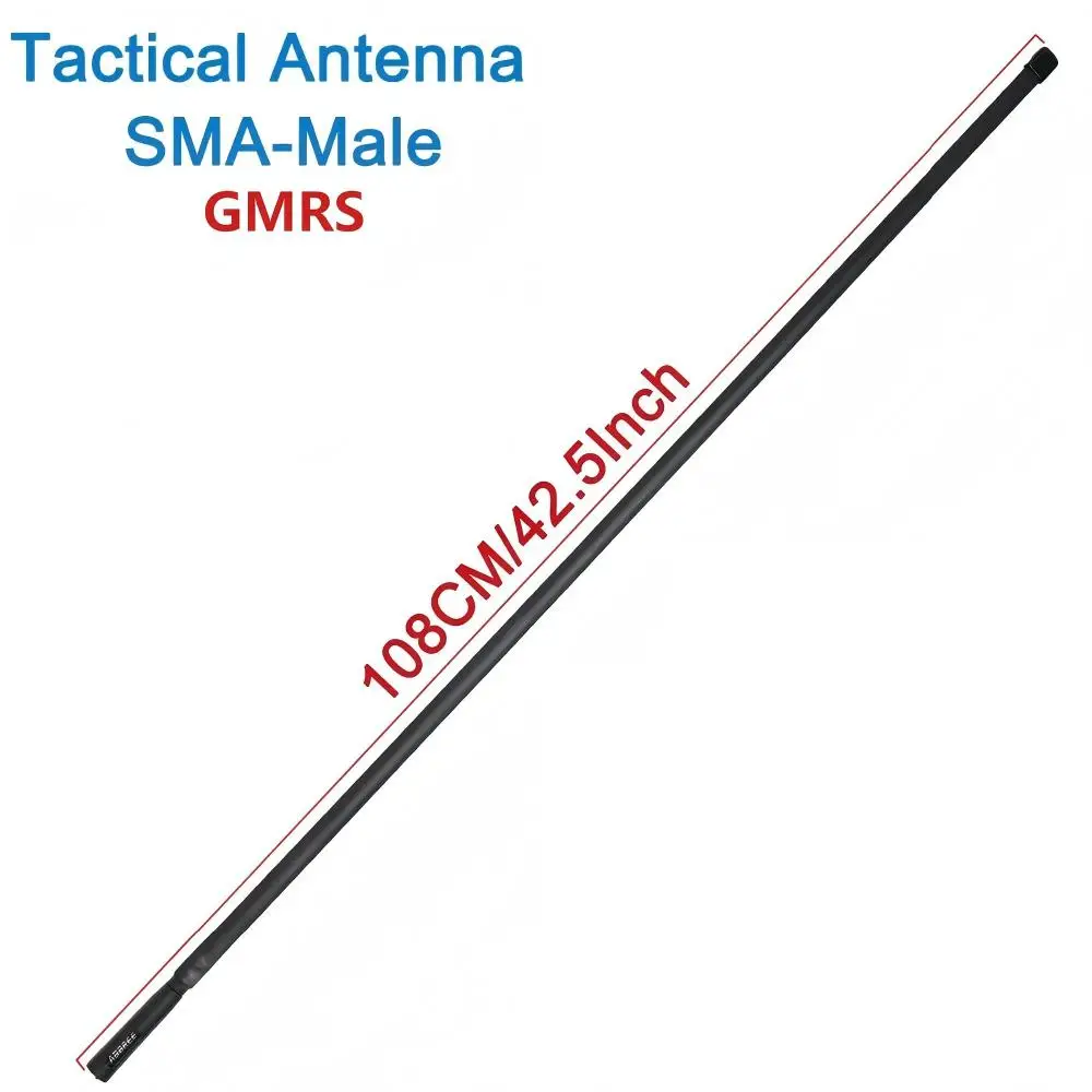 Antena táctica plegable SMA para Yaesu, Wouxun y TYT walkie-talkie - imagen 4