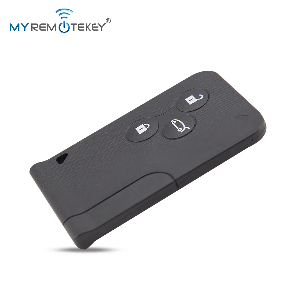 MYREMOTEKEY Smart Key Card 433Mhz ID46-PCF7947 3 Button for Renault Megane II Megane 2 Scenic II Grand Scenic II 2003-2008