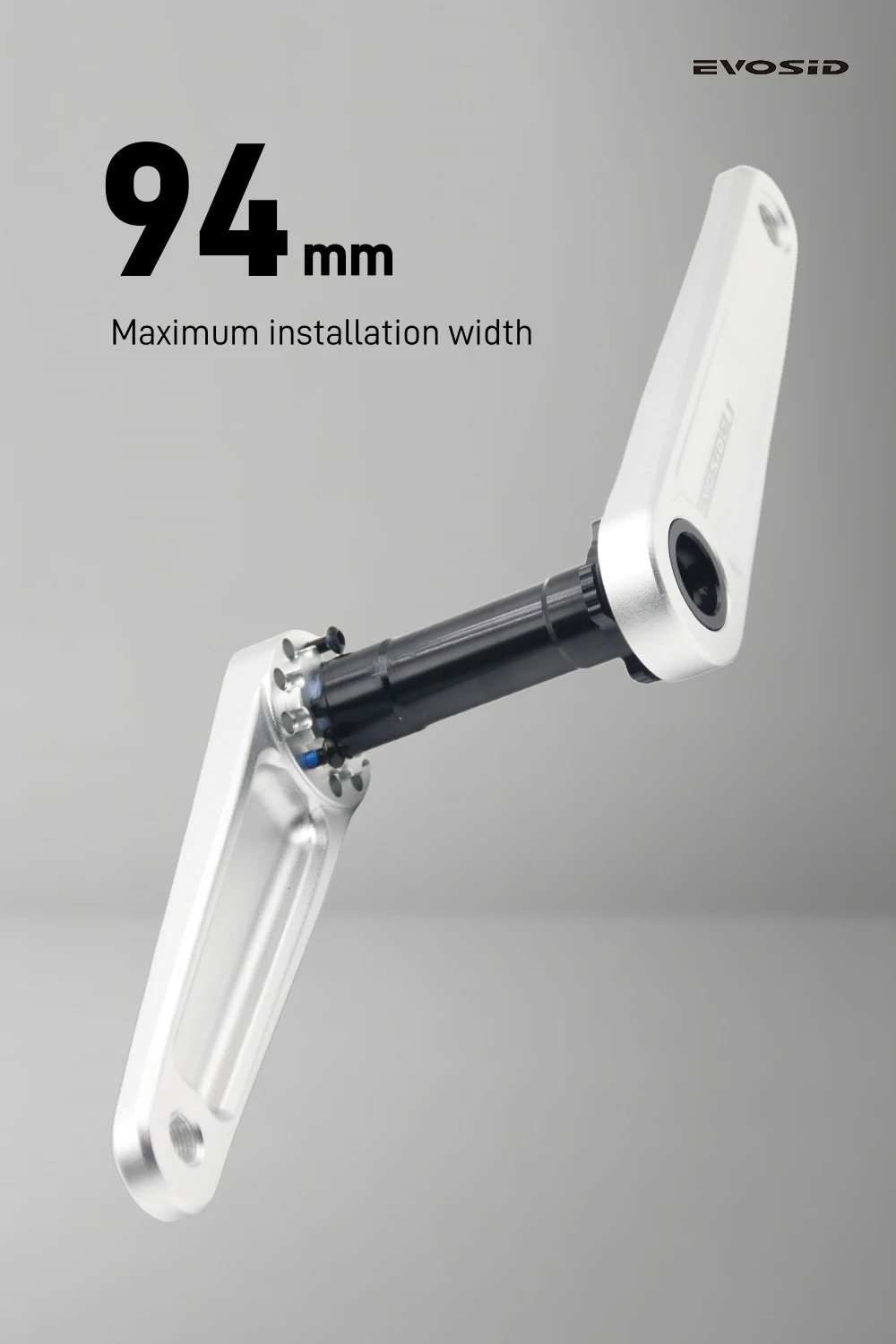 EVOSID Rennrad 1x10/11/12 Geschwindigkeit Kurbel Kettenblatt RAD 40T 42T 44T 46T 48T Einzel Kettenblatt Rennrad Kurbelgarnitur – Detail 2