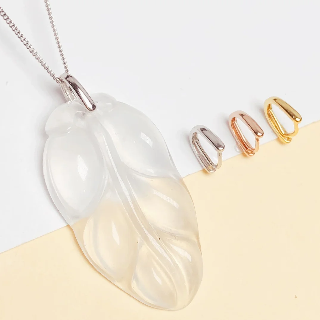 

S925 Серебряные бусины, большие и маленькие булочки, простые DIY нефритовые застежки-булы, тонкие восковые серебряные зажимы, модные ювелирные аксессуары