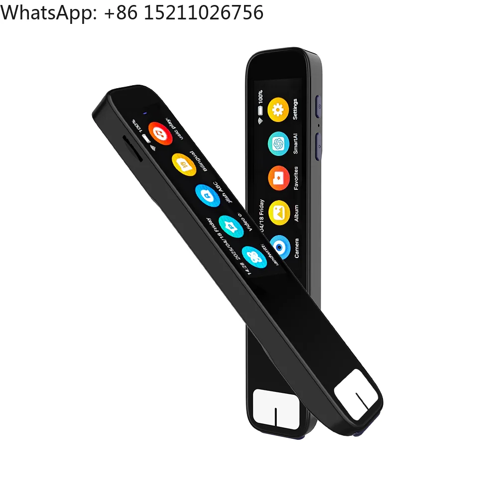 Smart Electronic Pocket AI GPT Voice Translator Pen Multilingual Instant Translation Innovative ChatGPT 134 Languages Students