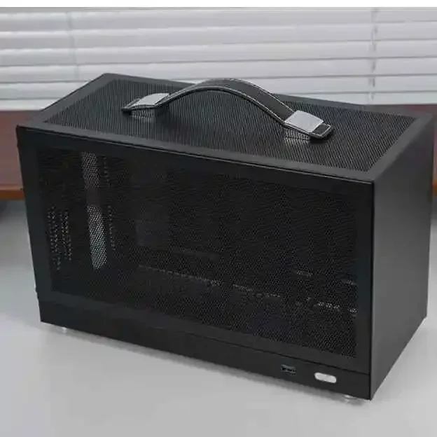 S400V2 Scatola principale portatile per computer desktop TYPECmini portatile ITX Ultra Mini