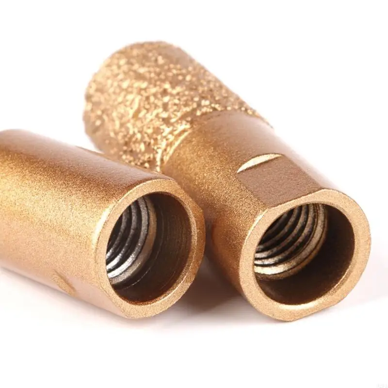 

3Pcs Thread Chamfering Drill Bit Ceramics Marble Slotting For Angle Grinder