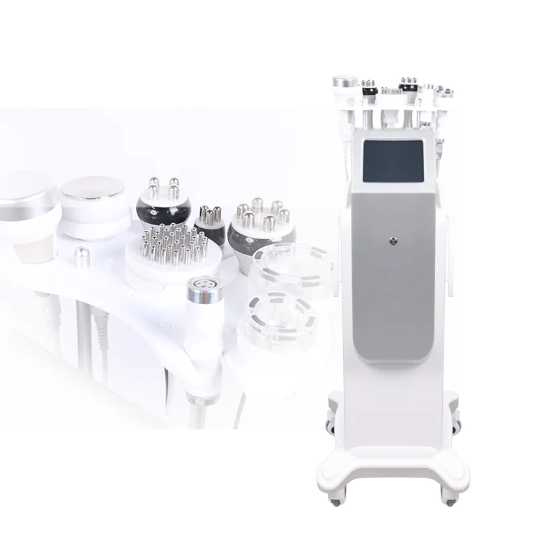 Professional 40K Cav Vac Machine 9 in 1 Body Slimming Machine Lymphatic Drainage Face Lift 80K