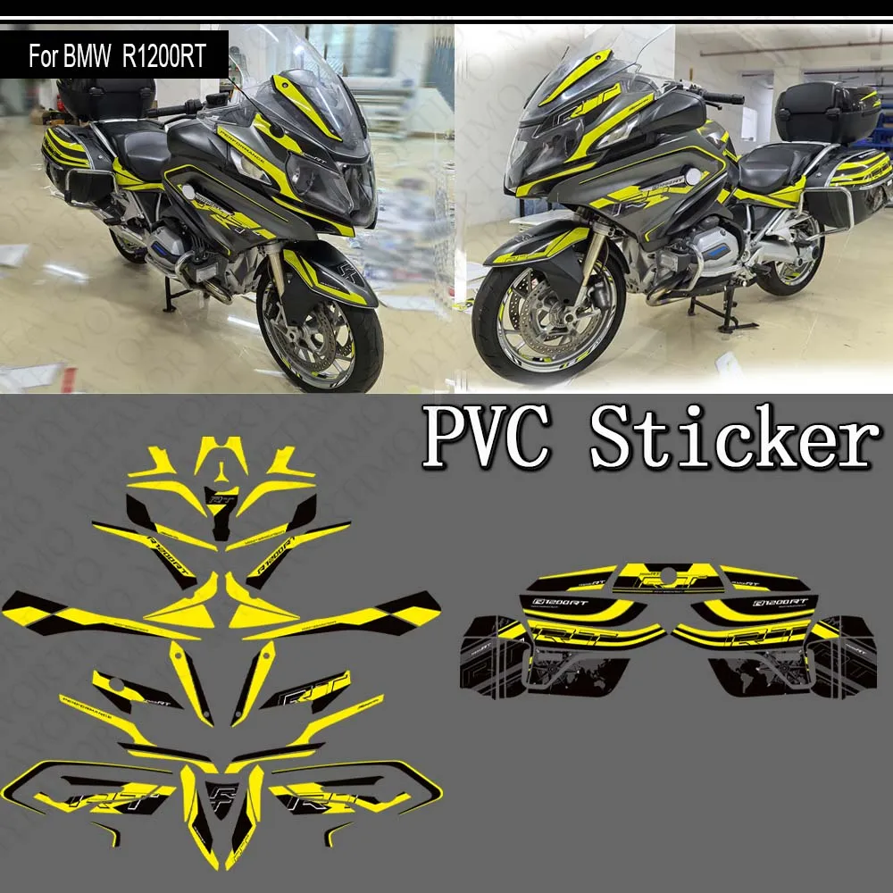 

For BMW R1200RT R 1200 RT Motorcycle Fairing Fender Trunk Luggage Cases Protector Tank Pad Grips Kit Knee Wheels Stickers Decals