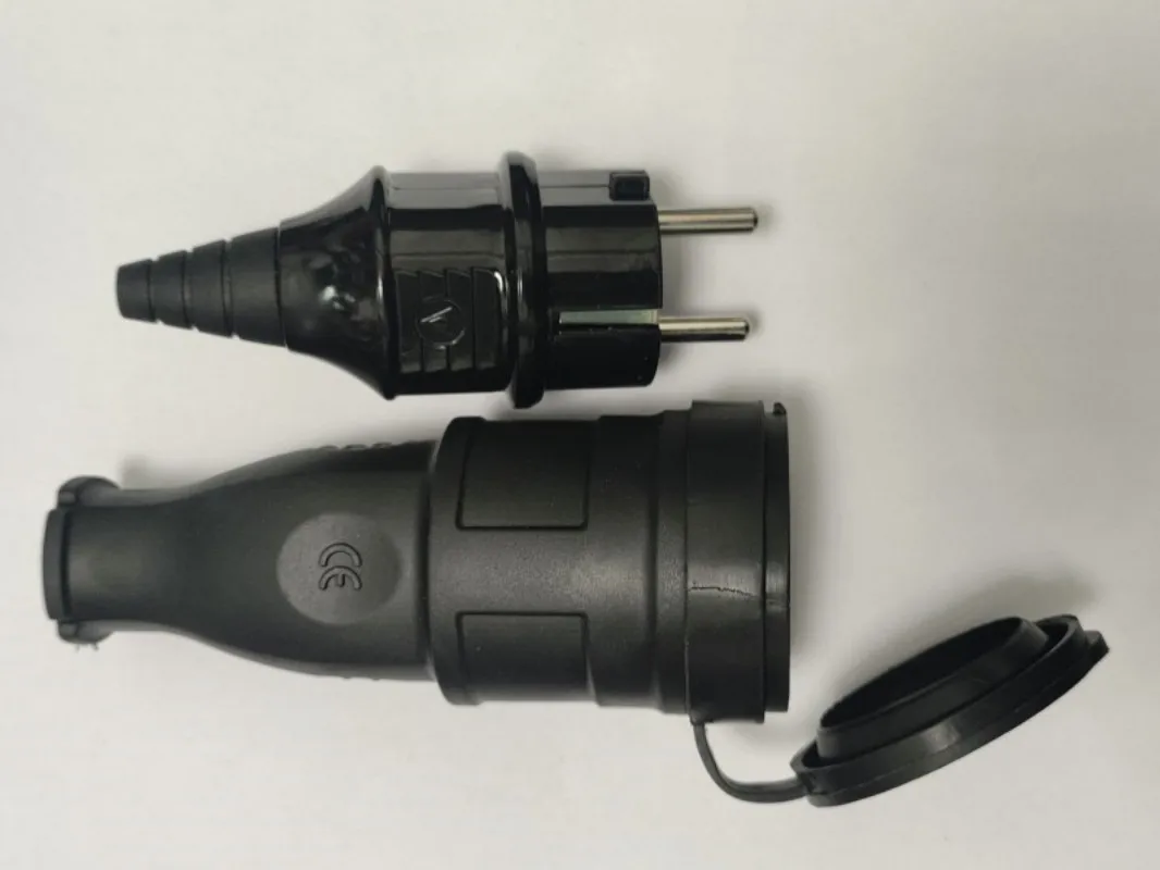 High-Power Rubber Waterproof And Shockproof Socket Industrial Plug Male Female Socket Waterproof Outdoor Power Connector 16A