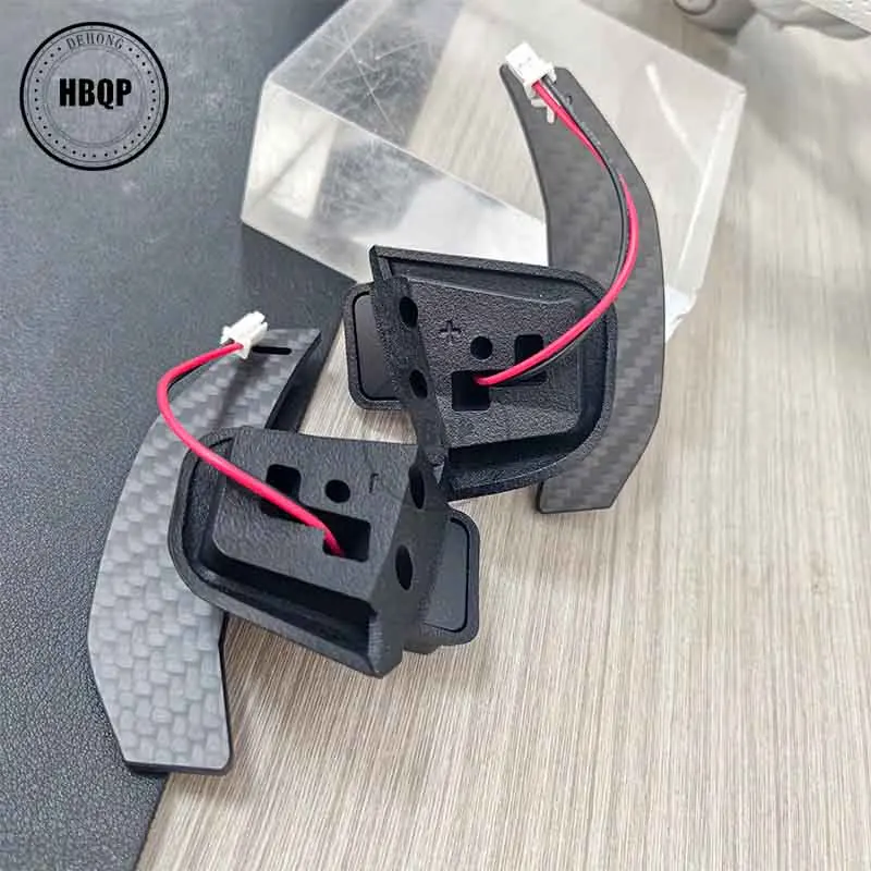 For Volkswagen golf 8 GTI/R steering wheel modification carbon fiber magnetic shift paddles