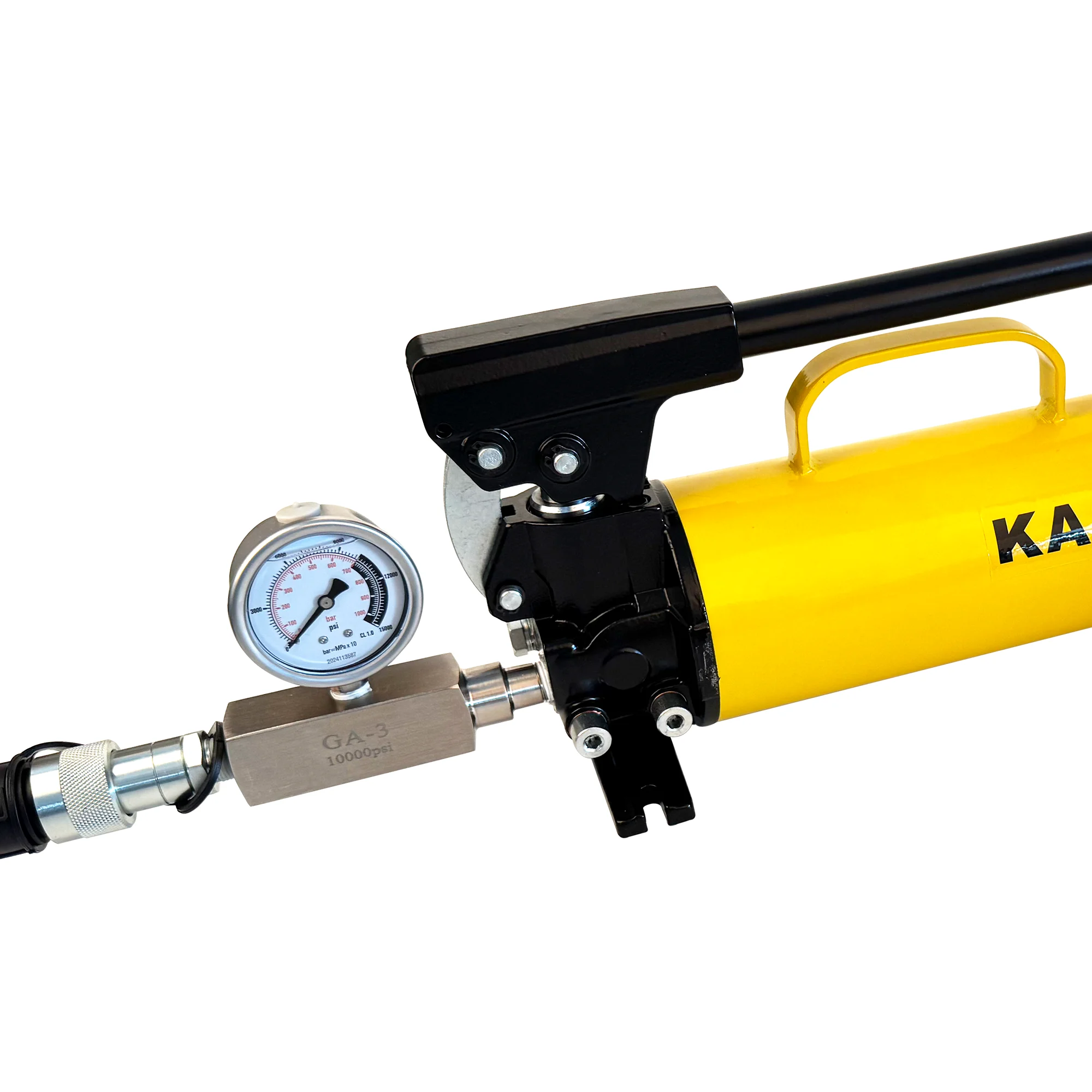 New P-80, Two Speed, Steel Hydraulic Hand Pump, 134 In3 Usable Oil