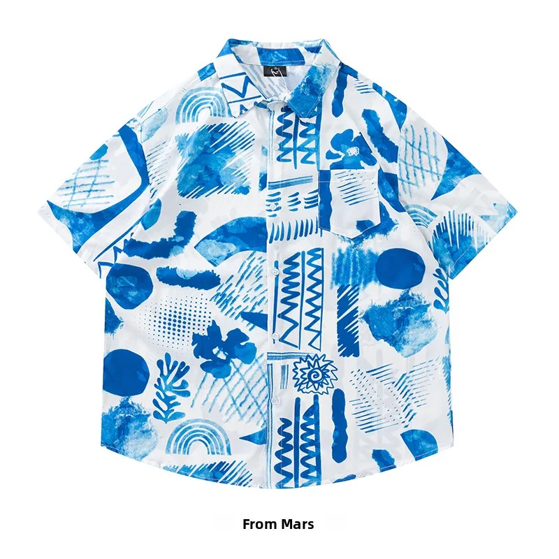 

Loose Casual Childrens World irts from Summer 2023 Men's Ethnic Faion Traditional ow Clothing