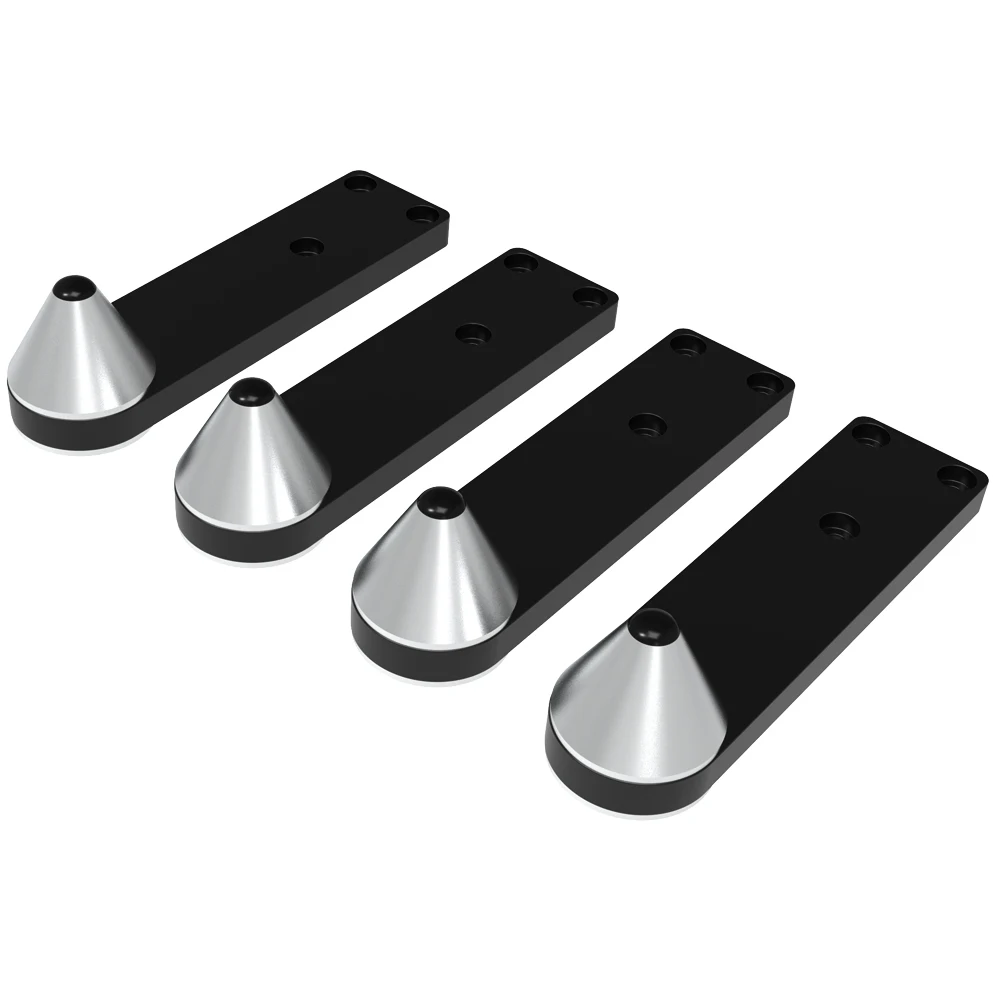Shock Absorber Subwofer Shockproof Spike Preffair 4PCS SP1500S Speaker Spike Bracket Floor Speaker Feet Combined Type