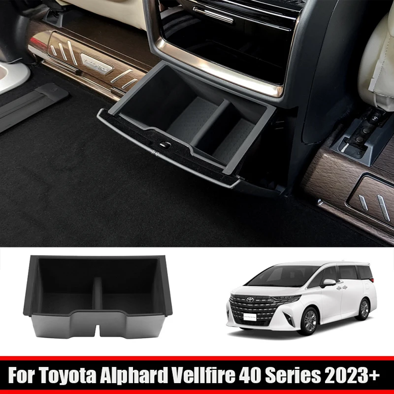 

Для Toyota Alphard Vellfire 40 Series 2023 2024, АБС-силиконовая крышка заднего воздуховода, крышка держателя вентиляционного ящика для хранения переменного тока