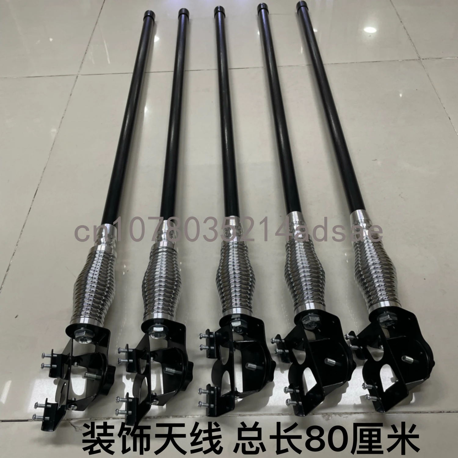 

off-road vehicle front bar bold decorative antenna flagpole clamping edge non-destructive installation goods direct screw hole