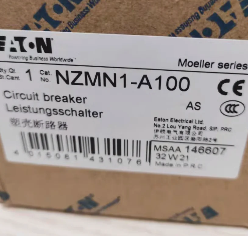 New original EATON switch NZMN1-A100