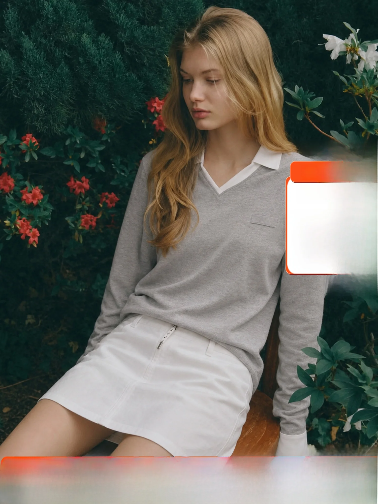 High Quality Commute 100 Combed Long Velvet Cotton  Shirt Color Block Scissors V-neck Long Sleeve Women's T-shirt Top