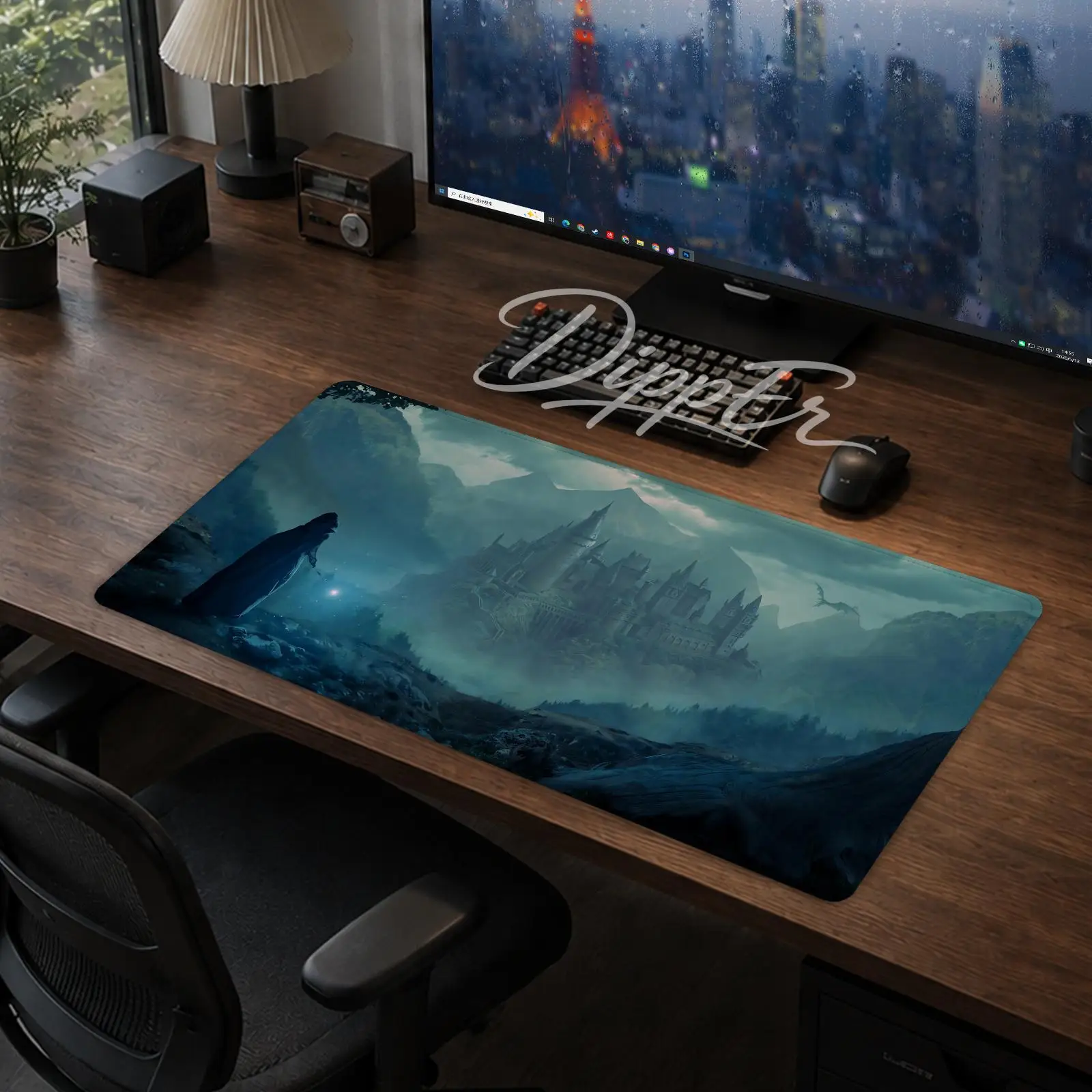 Hogwarts Legacy Mouse Pad Gaming office Desk Mat Non-slip Large Mousepad DIY Keyboard Pad stitched edge rubber base