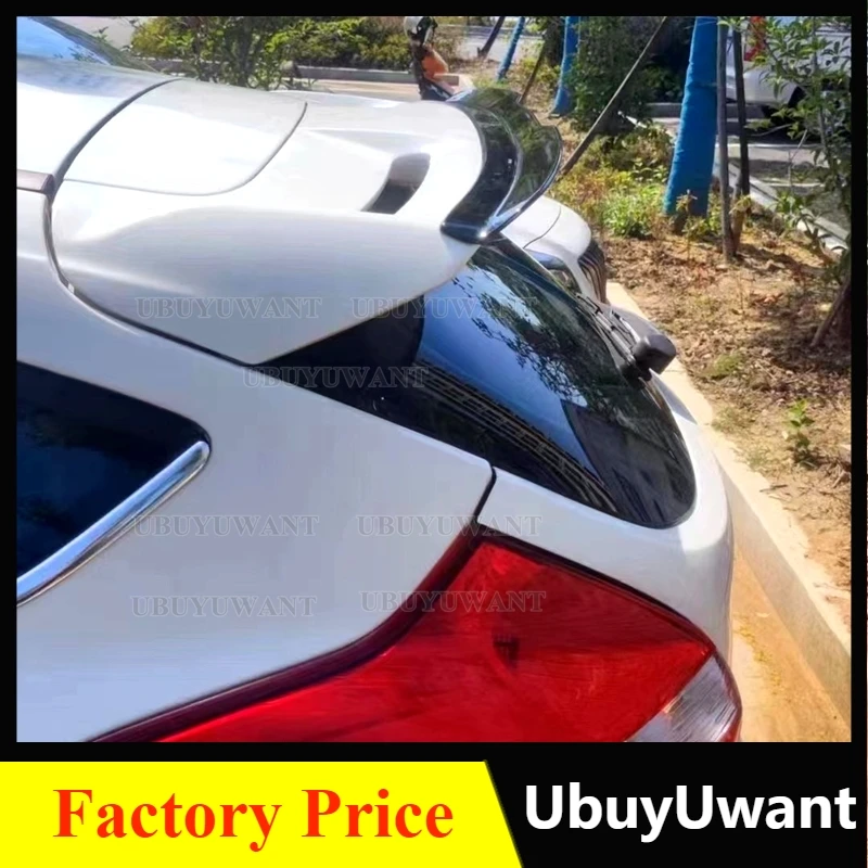 Автомобильный задний спойлер на крышу, хвостовое крыло, ABS для Ford Focus MK3 MK3.5 ST-LINE 2012-2018 для Ford Focus ST, спойлер MK3 Hatchback 4D