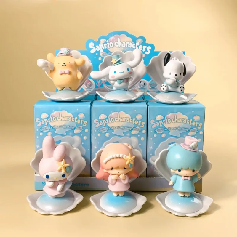 กล่องสุ่มของเล่น Sea Holiday รุ่น Tide Play ของตกแต่งมือถือ ของขวัญวันเกิดสำหรับเด็กผู้หญิง ตัวละครอนิเมะ ถุงเซอร์ไพรส์ โมเดลน่ารัก ของสะสมสำหรับแฟนคลับ