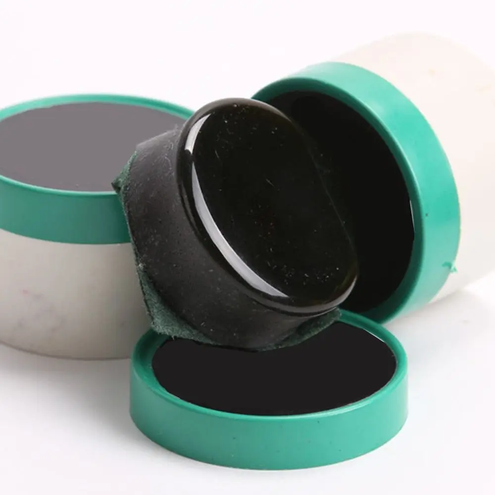 Black Anti-Friction Violin Rosin Round Shape Improve Sensitivity Erhu Rosin with Cloth Strings Maintain String Rosin Viola Cello
