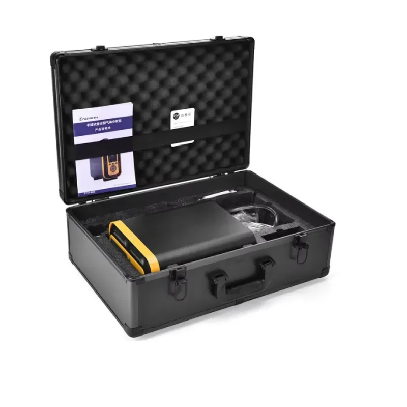 Multifunctional Ambient Air Quality Gas Detector, Portable Odor Flue Gas Emission Analyzer with Built-in Filter