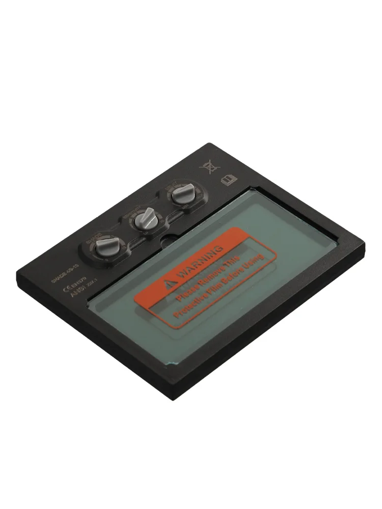 Auto Darkening Welding Filter 0.35 Inch Thickness 1 Pc 110 Mm*90 Mm With Manual Level Setting Function Brand New