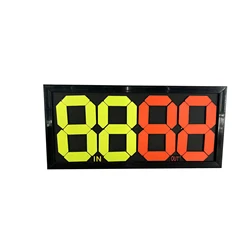 Four digit double mechanical double-sided football replacement board soccer scoreboard outdoor