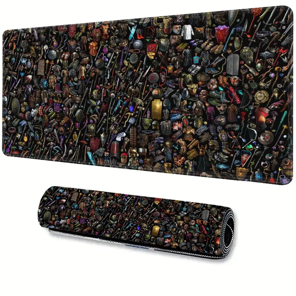 

Best Sellers Path of Exile 2 Desktop game XXL Rubber pad Large size game accessories Laptop Keyboard Pad Game HD print mouse pad