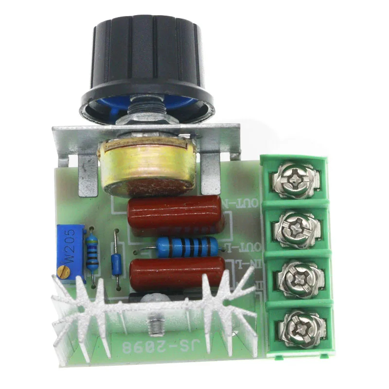 AC 220V 2000W SCR Voltage Regulator Dimming Dimmers Motor Speed Controller Thermostat Electronic Voltage Regulator Module