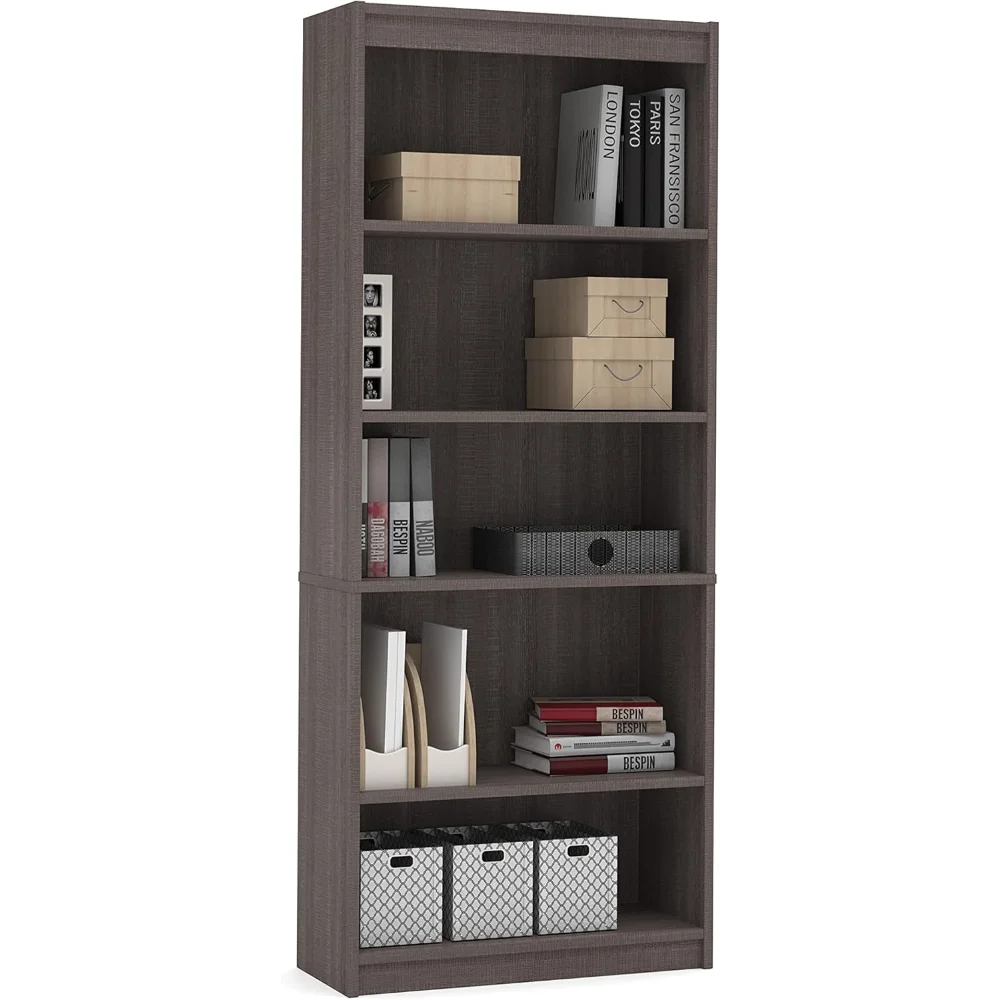 

Universel 30W Standard Bookcase in bark Grey