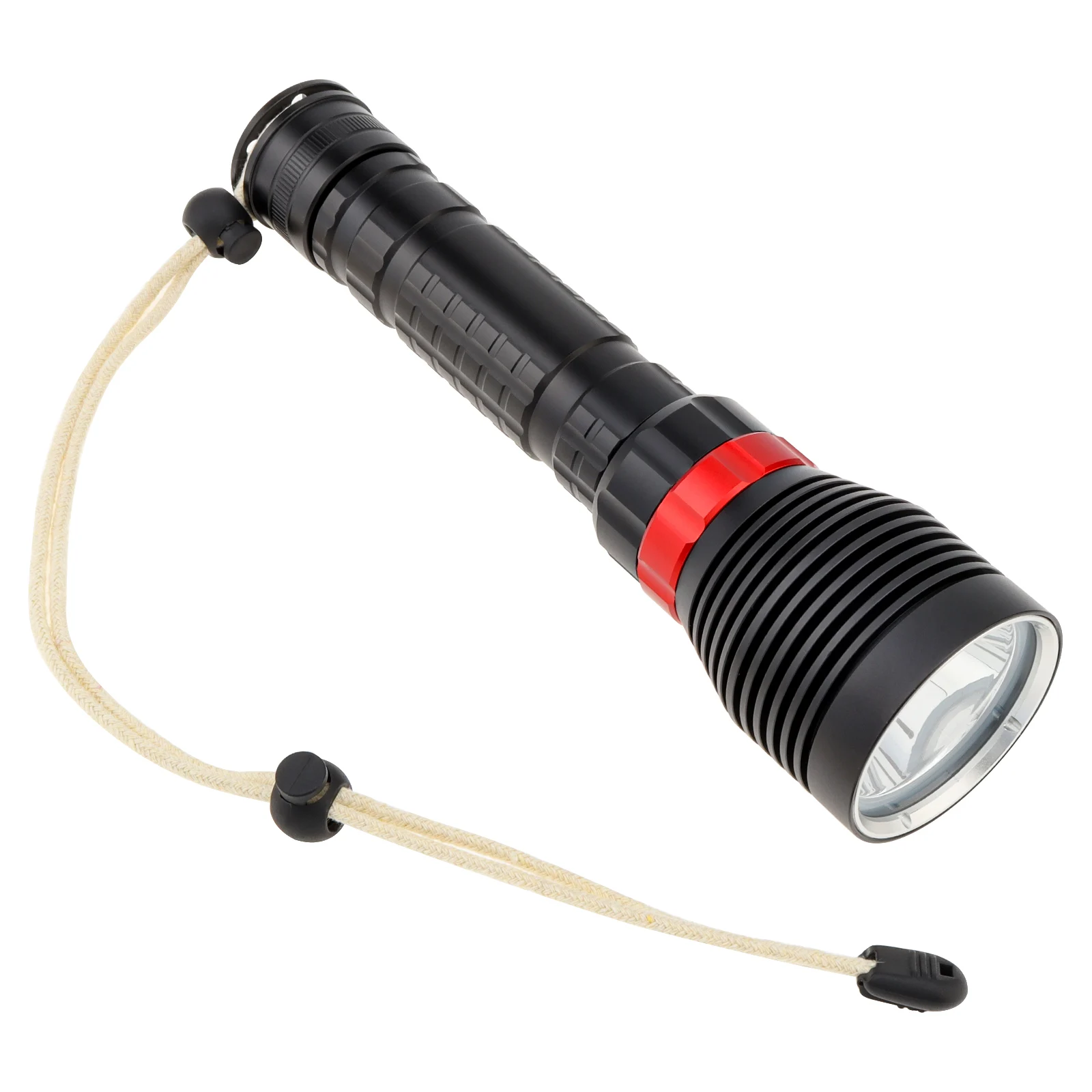 

Professional Diving Flashlight 1600 Lumens 80M Underwater Waterproof LED Diving Torch Magnetic Rotary Switch Diver Flash Light