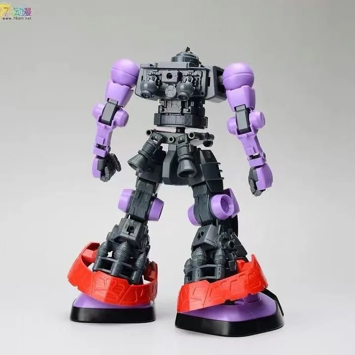 DABAN 6607 Dom MG 1/100 MS-09 Black Tri Stars Assembly Model Kit Toys Action Figure Anime Robot Plastic Kids Gifts