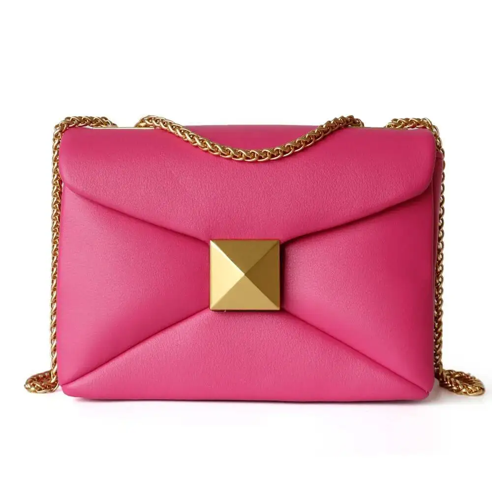 2025 Women's Designer Fashion Real Leather Crossbody Small Square Bag High Quality Cowhide Underarm Shoulder Bags