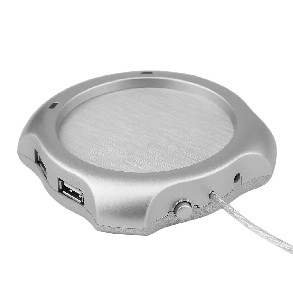 Moda USB Isolamento Coaster, Aquecedor, Isolamento Térmico, Elétrico, Multifuncional, Copo de Café, Caneca Mat, Pad, Casa, Acessório de Escritório