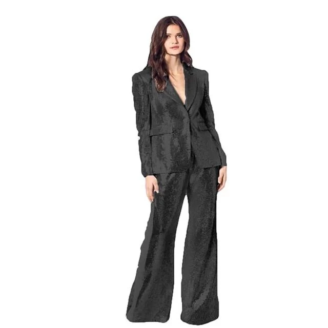 Ladies palazzo pant suit hotsell