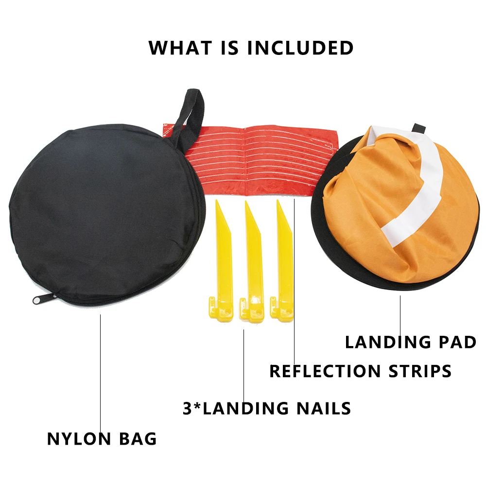 Bãi Đổ Bộ 55 Cm 75 Cm 110 Cm Máy Bay Không Người Lái Bãi Đổ Bộ Cho RC Quadcopters DJI Mavic Mini Pro Tia Lửa Phantom truyền Cảm Hứng Cho Máy Bay Không Người Lái Phụ Kiện