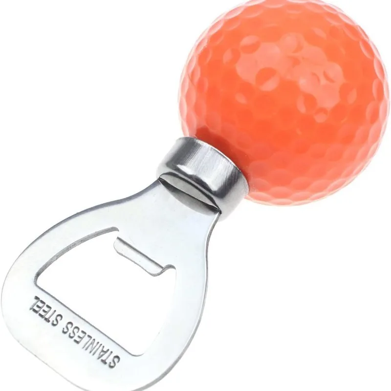 فتاحة زجاجات كرة الجولف - أداة متعددة الوظائف من الفولاذ المقاوم للصدأ للنبيذ/البيرة - أدوات برو ذات طابع رياضي لعشاق الجولف