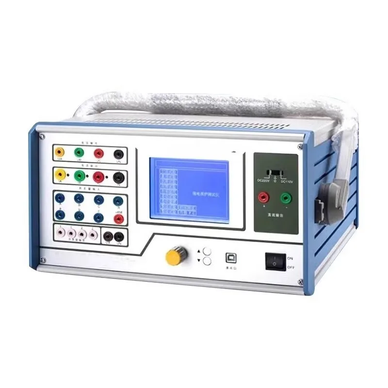 Mikrocomputer-Schutztester, einphasiger dreiphasiger sechsphasiger industrieller Computerkalibrator, tragbarer Desktop-Kalibrator